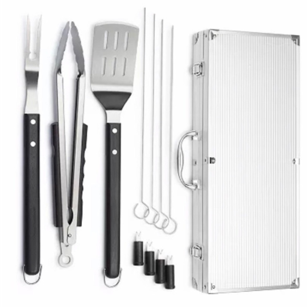 FOOD NETWORK™️ Grilling Tool Set 12 Pieces Picnic Kit - Picture 3 of 7